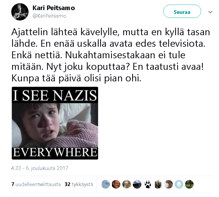 Natseja kaikkialla!